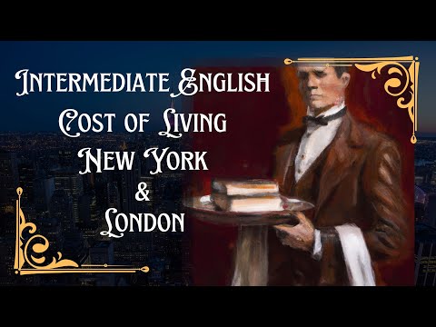 Metropolitan Money Matters: Navigating the Costs of New York and London ~ English Worksheet