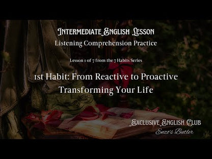 The 7 Habits of Highly Effective People English Lessons