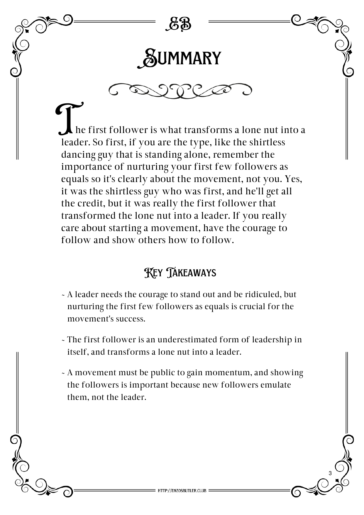 How to start a movement by Derek Sivers ~ English Worksheet